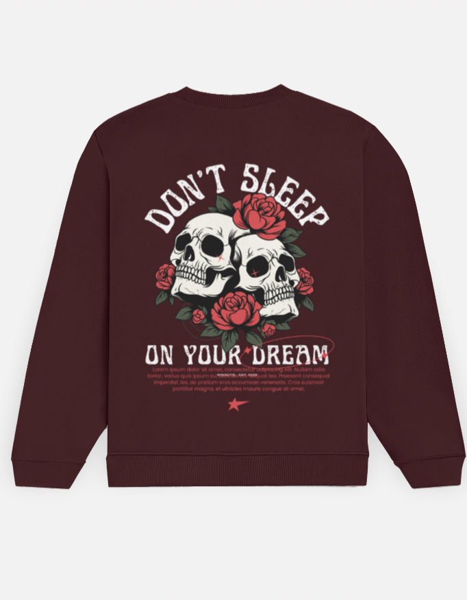 Don’t Sleep Skull Unisex Sweatshirt