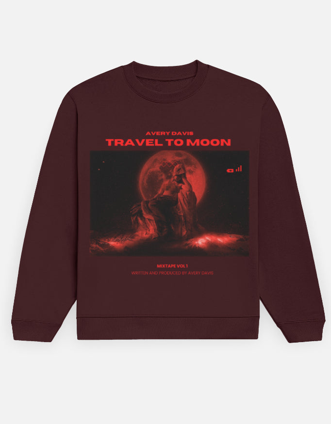 Travel to moon Unisex Sweatshirts