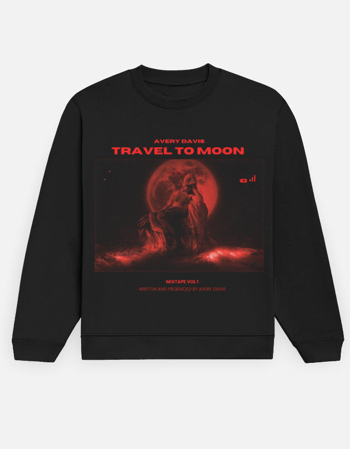 Travel to moon Unisex Sweatshirts