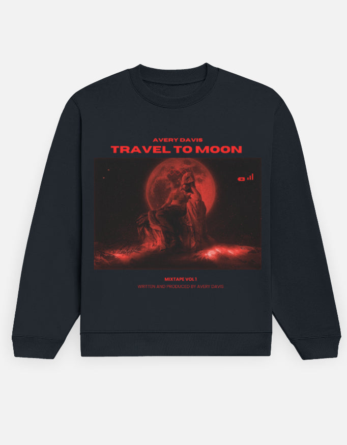 Travel to moon Unisex Sweatshirts