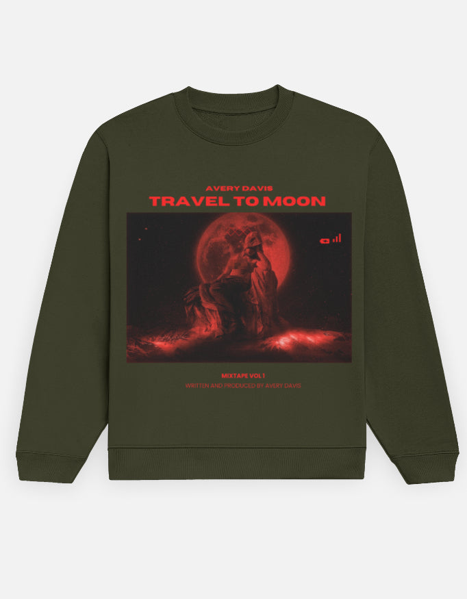 Travel to moon Unisex Sweatshirts